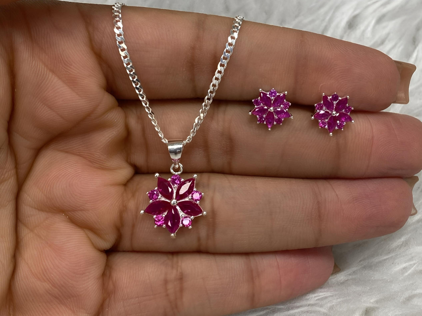 Sets con cadena de plata