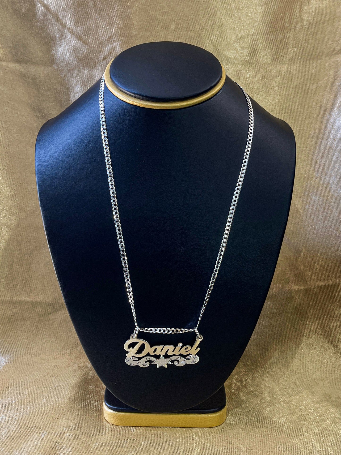 Cadena de plata personalizada