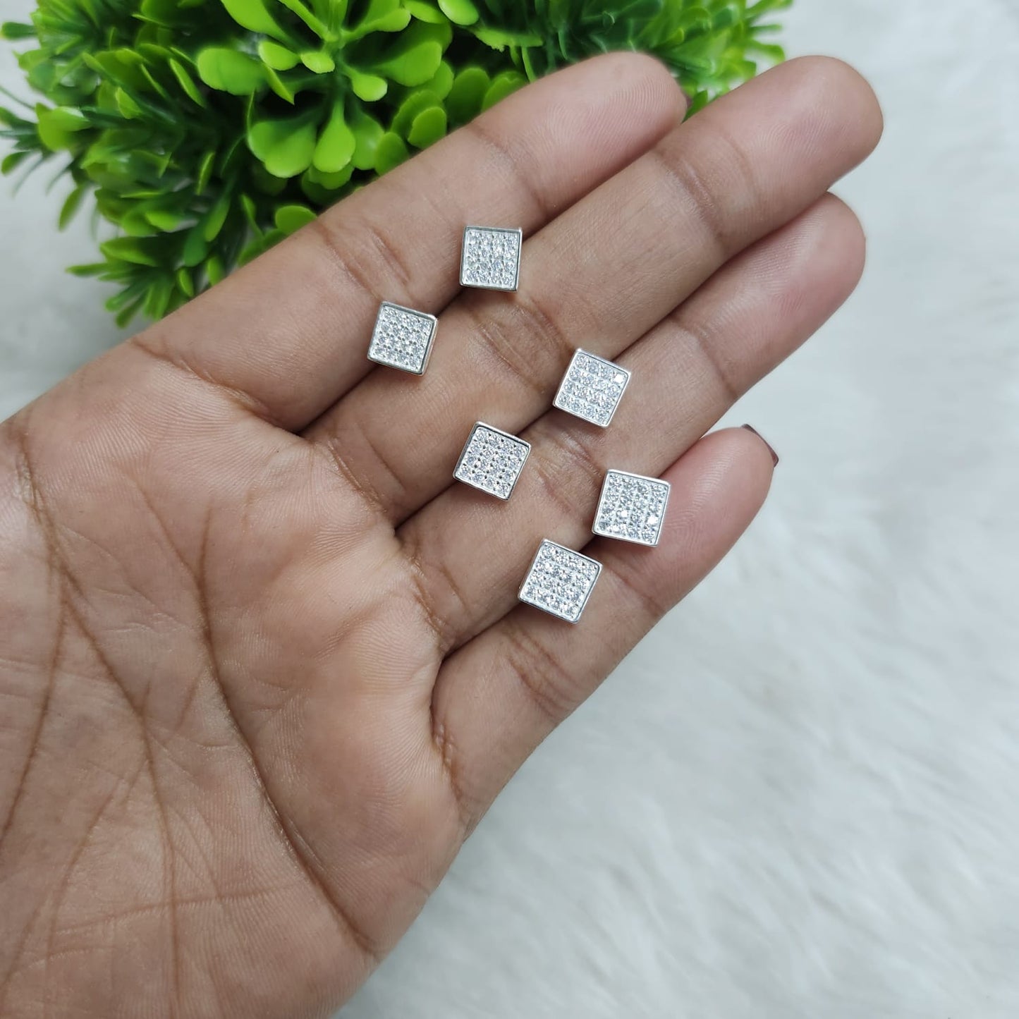 Aretes de plata