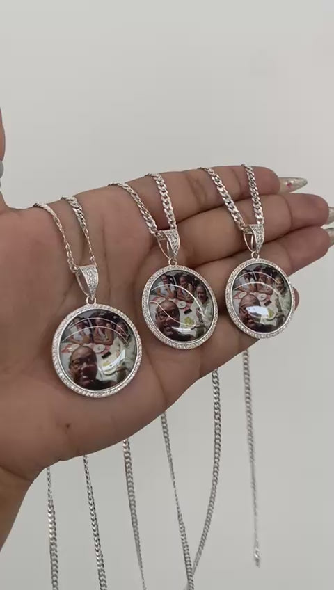 Porta foto de plata s925