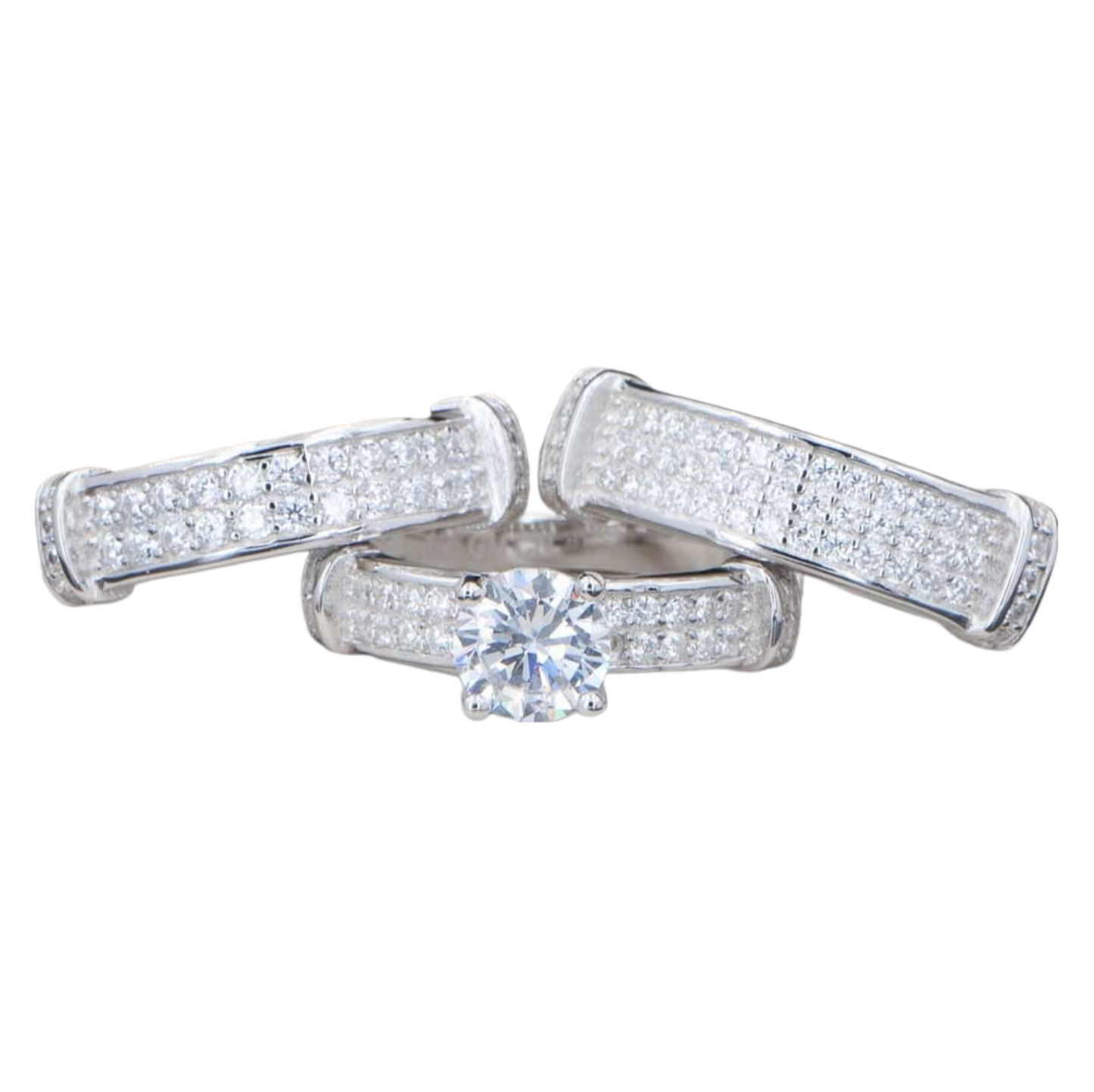 Trios de boda en plata