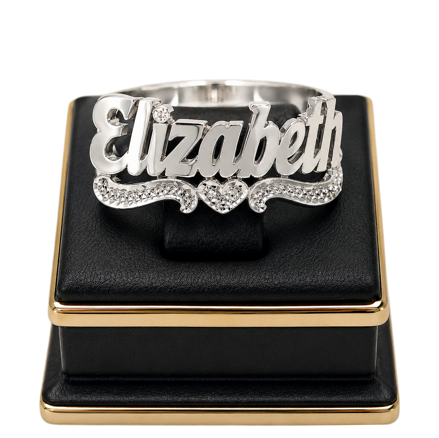 Anillo personalizado de plata