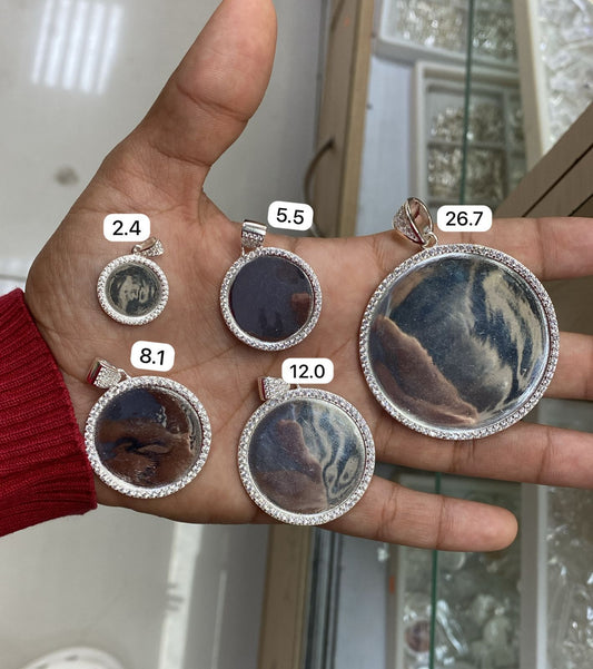 Porta fotos de plata
