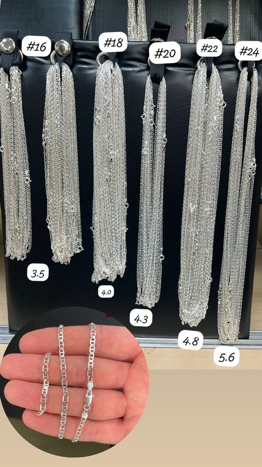 Cadena de plata