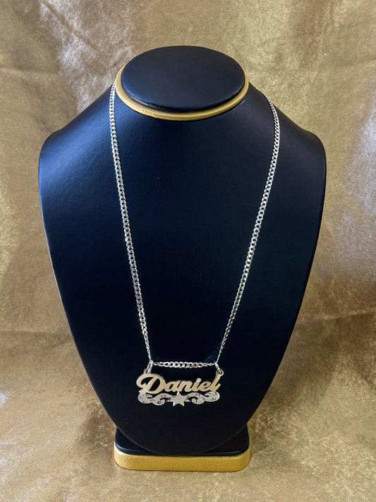 Cadena de plata  personalizada