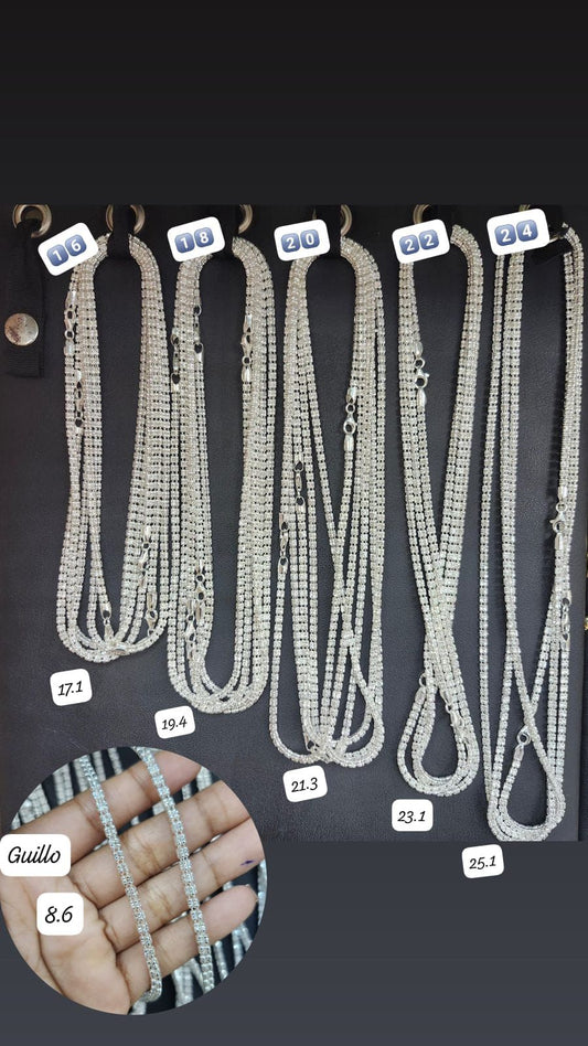 Cadena ICE de plata