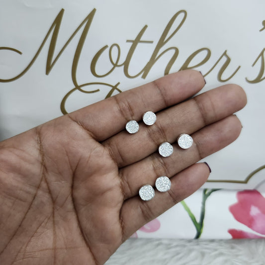 Aretes de plata