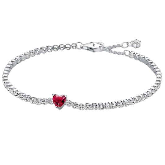 Guillo de corazon rojo